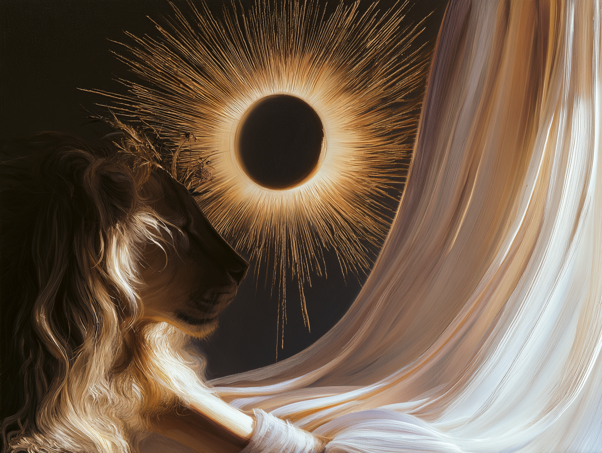 Totale Sonnenfinsternis im Löwen – Anika Römer